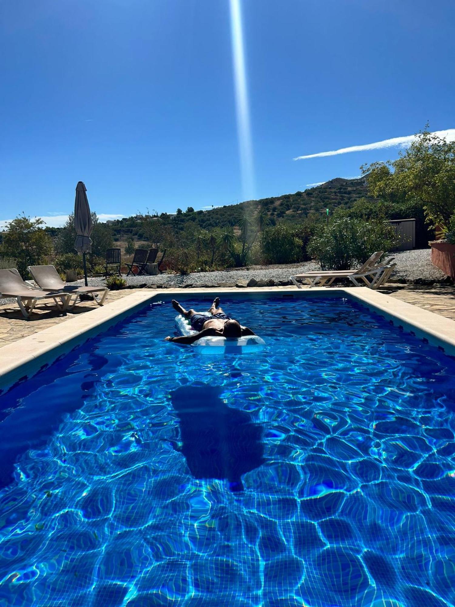 La Rustica En Vinuela, Piscina Privada Villa Kültér fotó