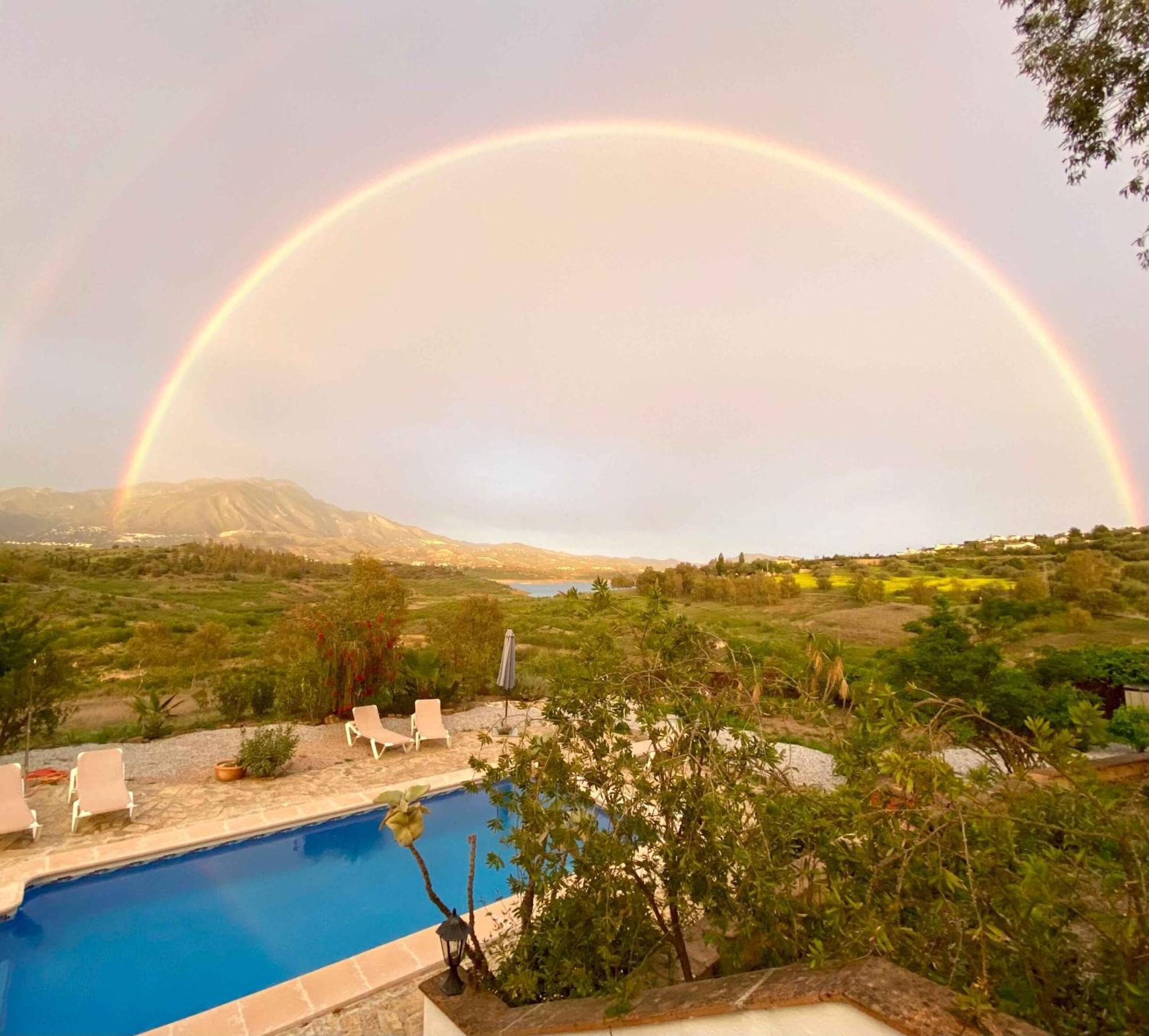 La Rustica En Vinuela, Piscina Privada Villa Kültér fotó